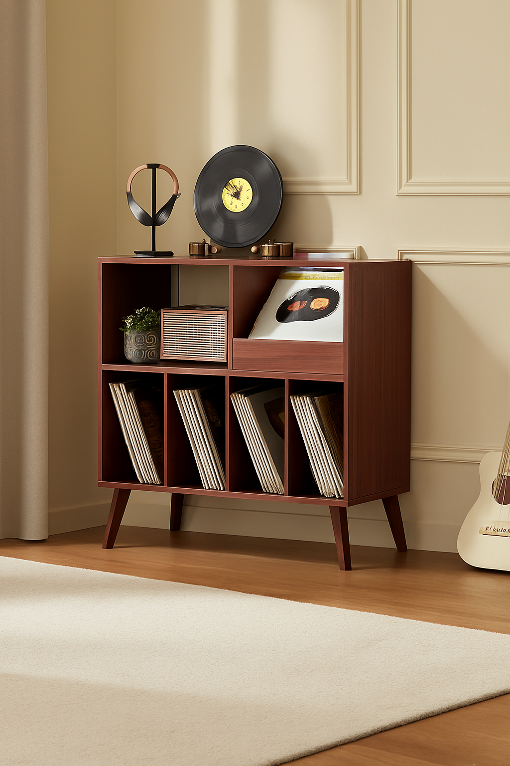 5 Aesthetic Vinyl Record Storage Ideas That Look Amazing